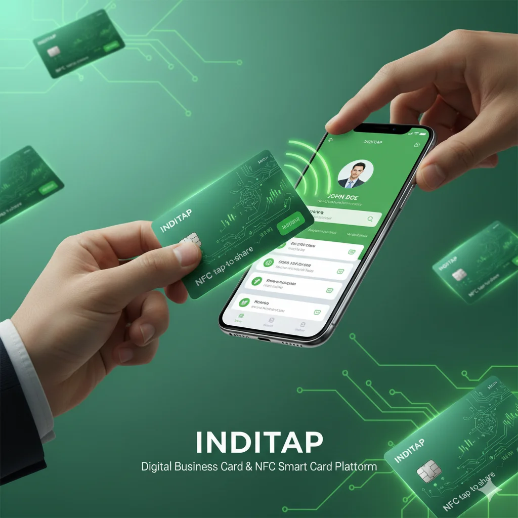 NFC business card, PVC